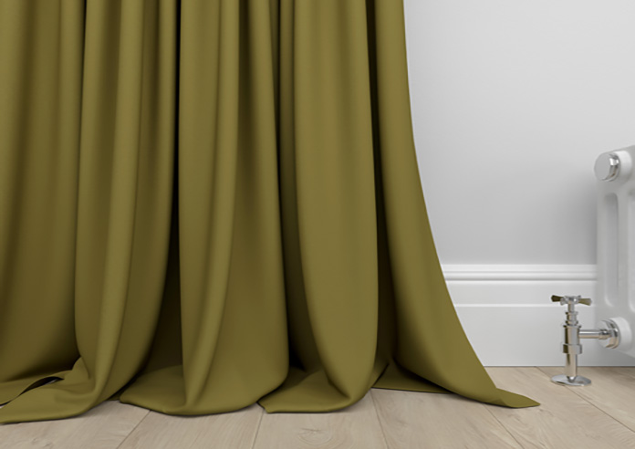 Faux Suede, Olive - Made to Measure Curtains - Image 6